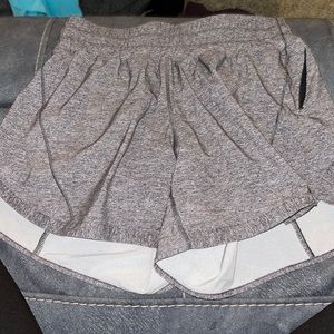 Grey lulu shorts